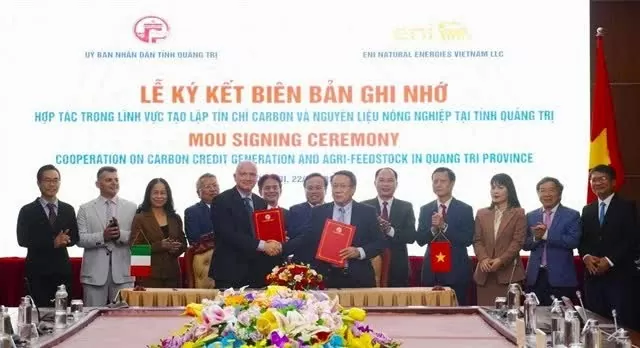 Quang Tri, Italian company to collaborate in carbon credit generation Quang Tri, Italian company to collaborate in carbon credit generation