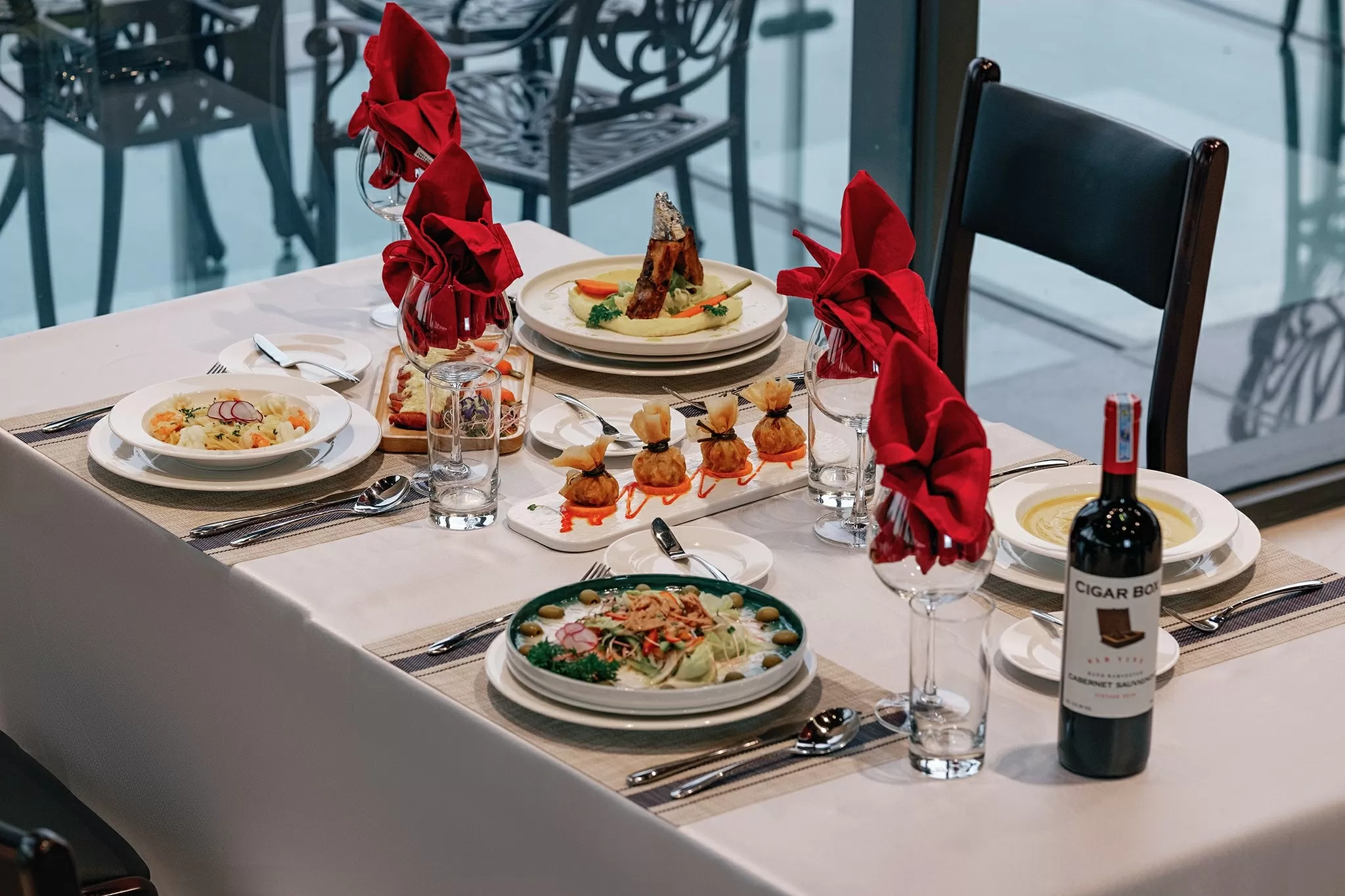 Thực đơn phong phú mang đến những trải nghiệm vị giác thú vị