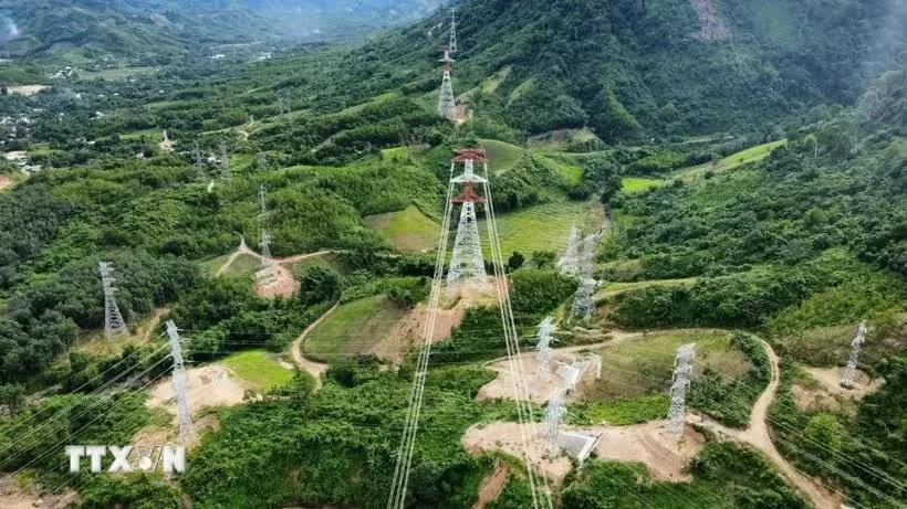500kV transmission line from Laos energised 500kV transmission line from Laos energised