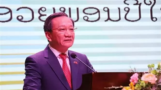 Party’s founding anniversary, Tet Lunar New Year celebrated in Laos, Russia