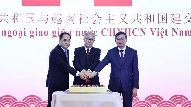 Ceremony marking 75th anniversary of Vietnam - China diplomatic relations in Beijing