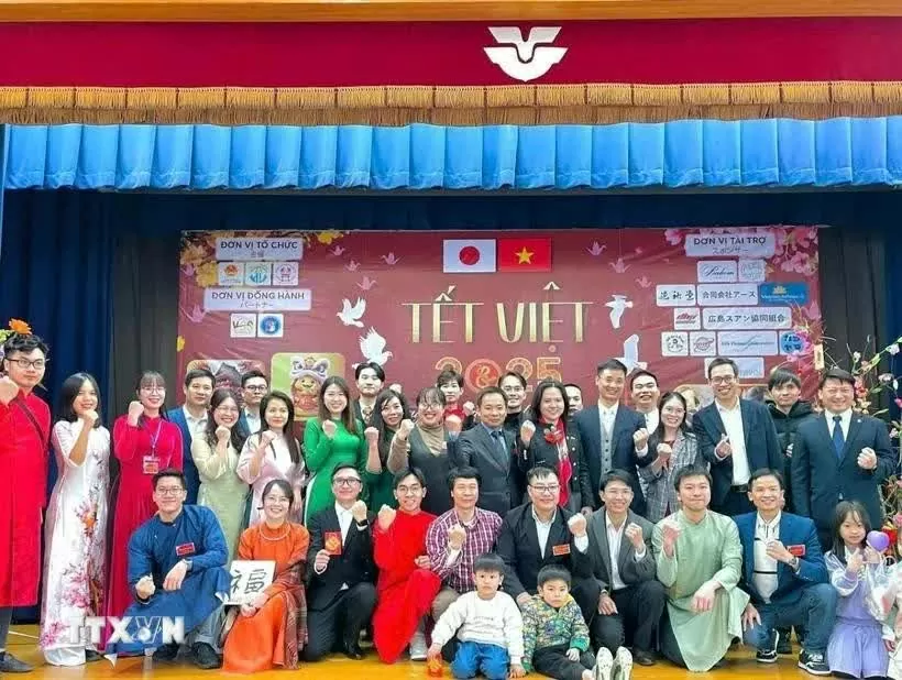 Vietnamese Tet celebration held in Japan's Higashi-Hiroshima city Vietnamese Tet celebration held in Japan's Higashi-Hiroshima city