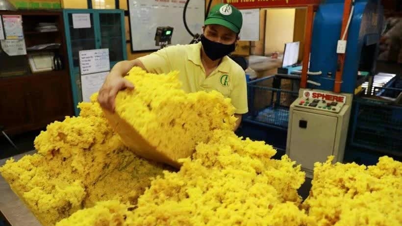 High demand raises rubber export prices last year