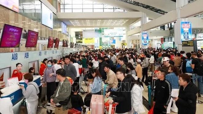 Domestic airports served 3.6 million passengers during Tet Lunar New Year holiday