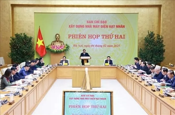 PM Pham Minh Chinh chairs meeting on construction of nuclear power plant