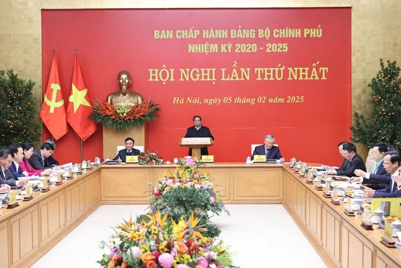 PM Pham Minh Chinh chairs first meeting of Government’s Party Committee