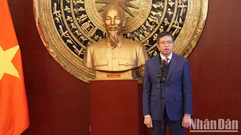 Ceremony marks 95th anniversary of Communist Party of Vietnam in Beijing: Embassy Ceremony marks 95th anniversary of Communist Party of Vietnam in Beijing: Embassy