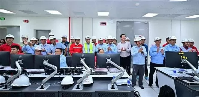 Nhon Trach 3 power plant connected to national grid Nhon Trach 3 power plant connected to national grid