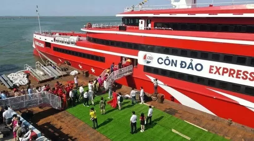 Vung Tau - Con Dao high-speed ferry reoperated Vung Tau - Con Dao high-speed ferry reoperated