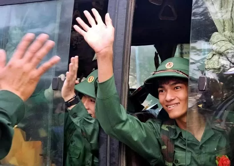 New recruits to be sent off for military service next week