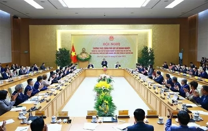 PM chairs meeting with leaders of businesses, calling for greater contributions to national development PM chairs meeting with leaders of businesses, calling for greater contributions to national development