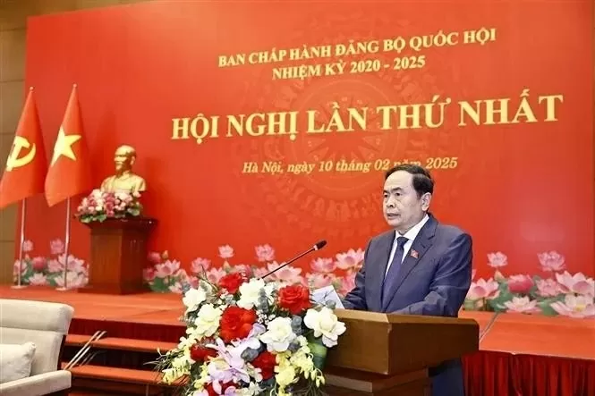 NA Chairman Tran Thanh Man calls for strong Party building, reform in National Assembly NA Chairman Tran Thanh Man calls for strong Party building, reform in National Assembly