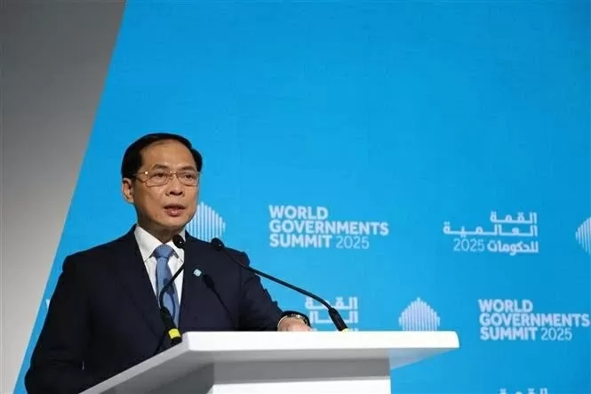Deputy PM Bui Thanh Son stresses importance of cooperation, connectivity at World Governments Summit in UAE Deputy PM Bui Thanh Son stresses importance of cooperation, connectivity at World Governments Summit in UAE