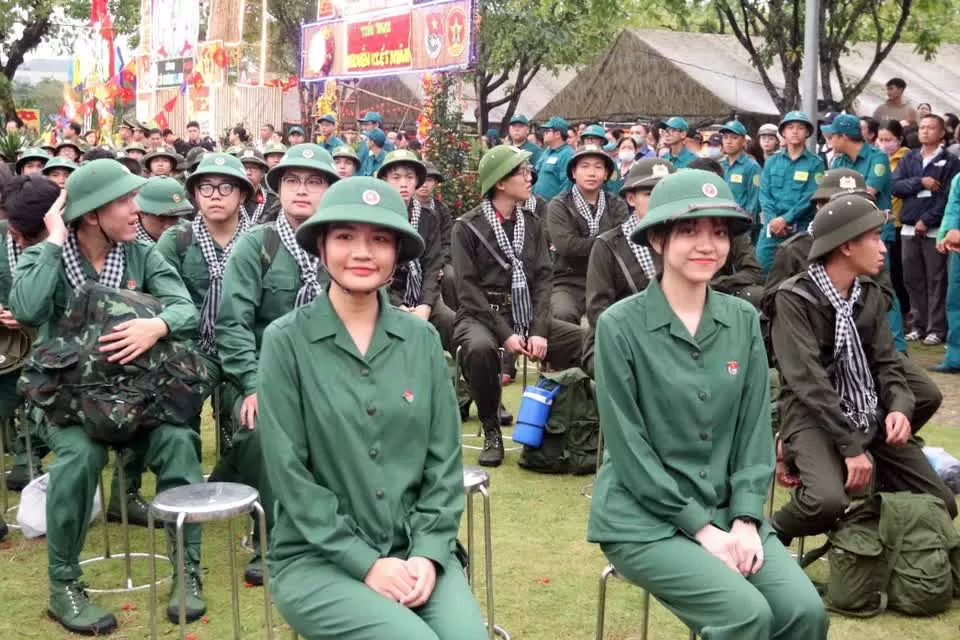 Young people nationwide eagerly enlist