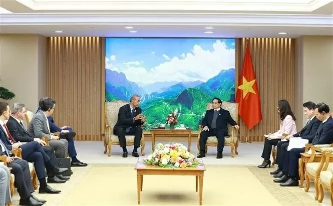 PM Pham Minh Chinh receives CEO of Friboi to boost trade with Southern Common Market PM Pham Minh Chinh receives CEO of Friboi to boost trade with Southern Common Market