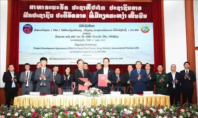 Vietnam, Laos strengthen energy cooperation