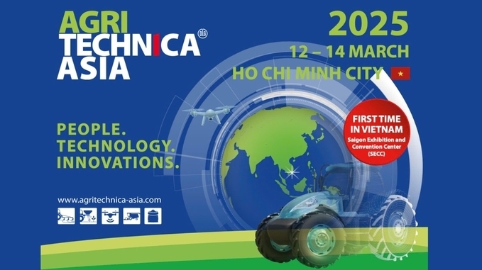 Agritechnica Asia Vietnam 2025 draws 200 companies from 30 countries