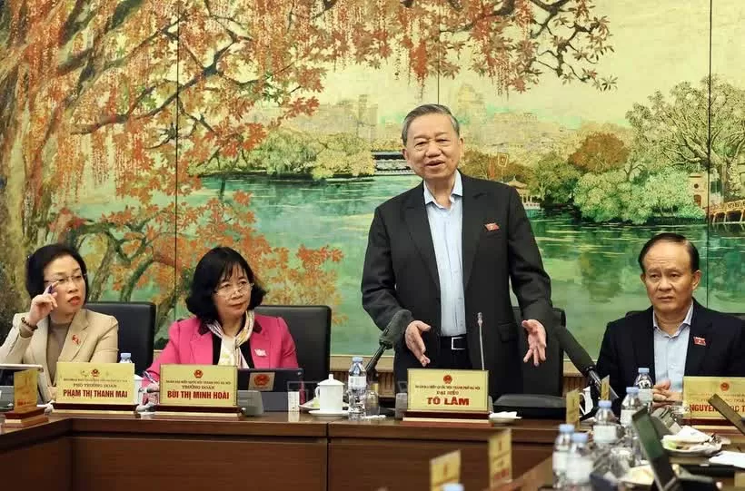 Party chief requests priority for sci-tech development, digital transformation Party General Secretary To Lam requests priority for sci-tech development, digital transformation