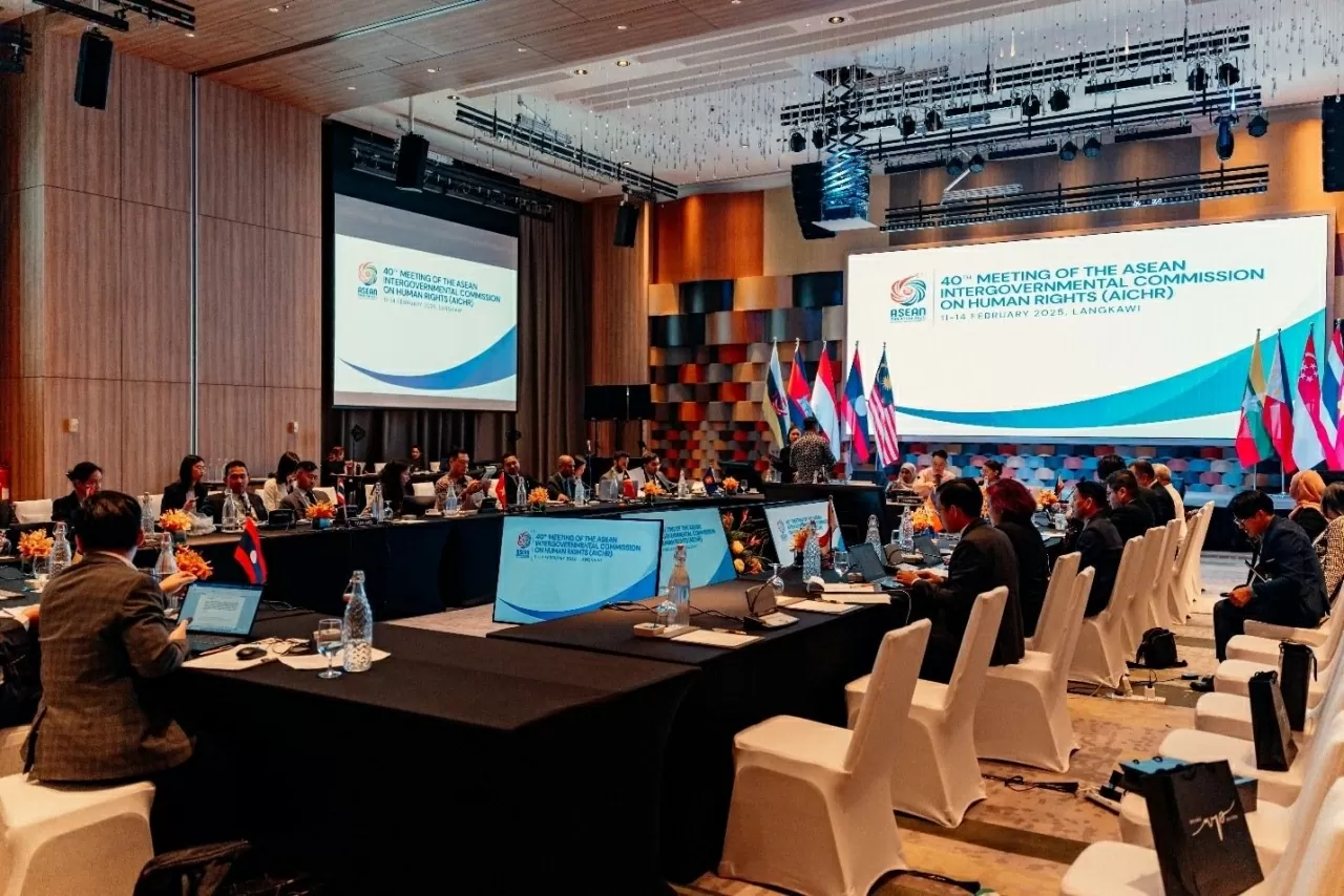 The ASEAN Intergovernmental Commission on Human Rights (AICHR) convened its 40th Meeting from 11 to 14 February 2025 in Langkawi, Malaysia. (Photo: ASEAN Secretariat) The ASEAN Intergovernmental Commission on Human Rights (AICHR) convened its 40th Meeting from 11 to 14 February 2025 in Langkawi, Malaysia. (Photo: ASEAN Secretariat)