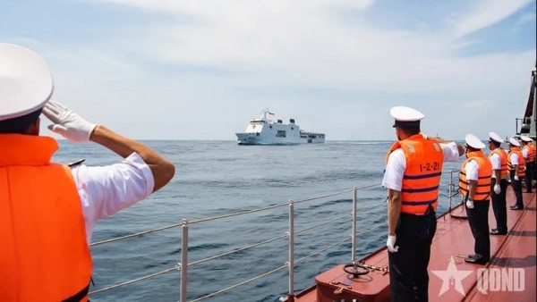 Vietnamese naval ship joins multinational exercise in Indonesia