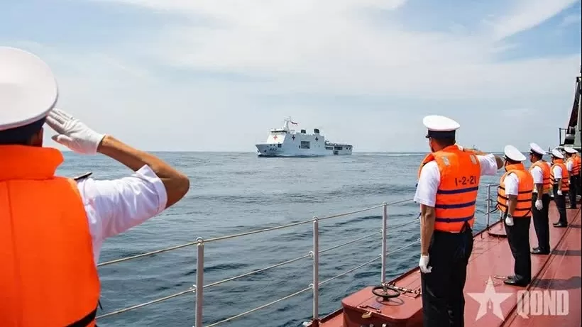 Vietnamese naval ship joins multinational exercise in Indonesia