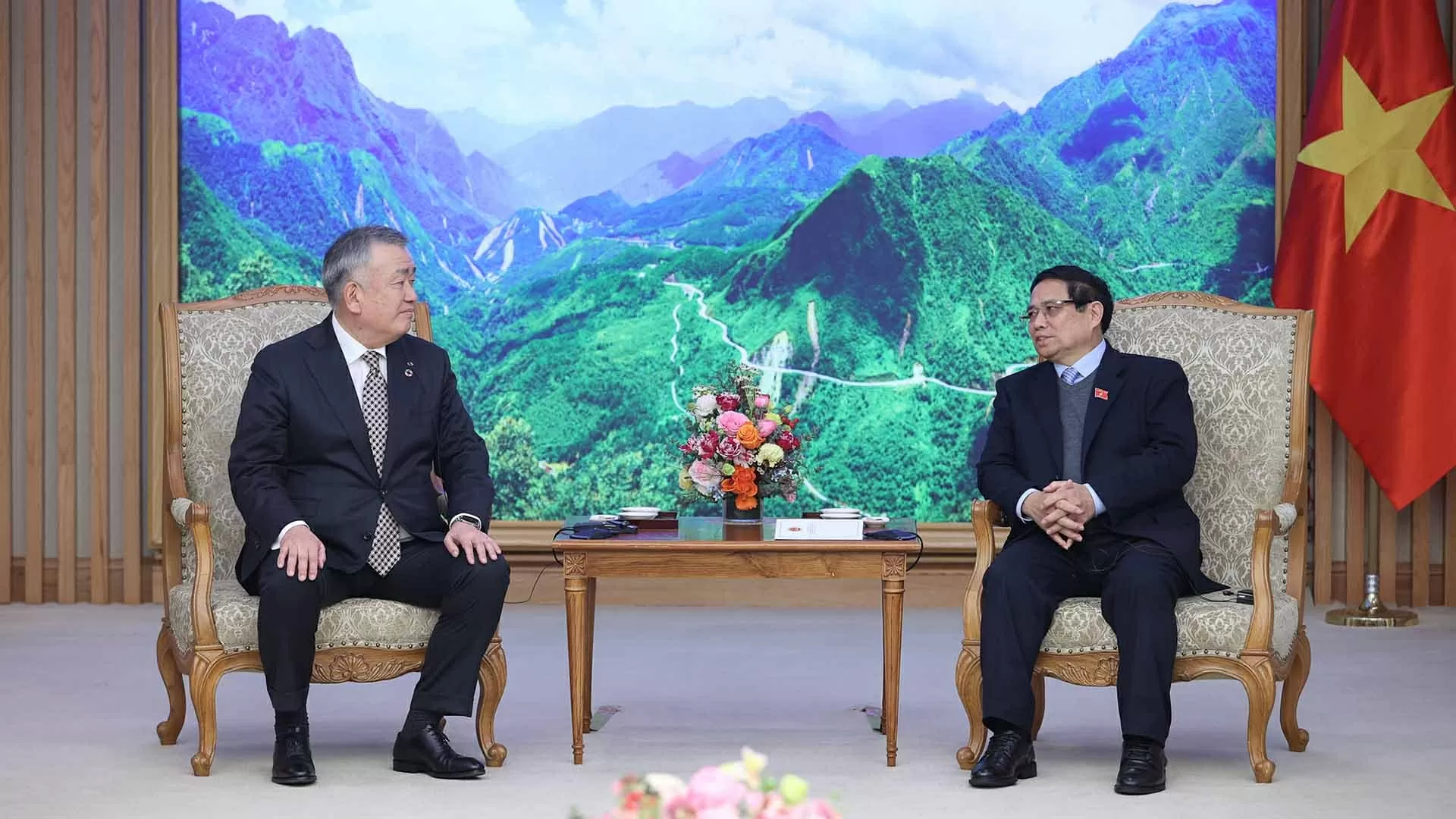 PM Pham Minh Chinh receives CEO Japan's Yamato Holdings urging to develop logistics centres in Vietnam