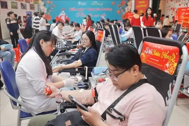 Nearly 9,000 blood units collected at red spring festival
