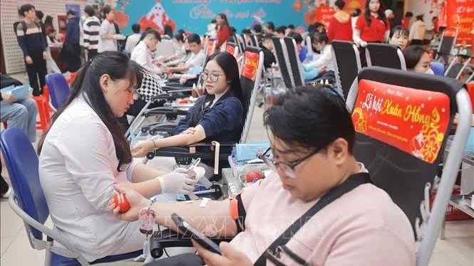 Some 9,000 blood units collected at red spring festival in Hanoi
