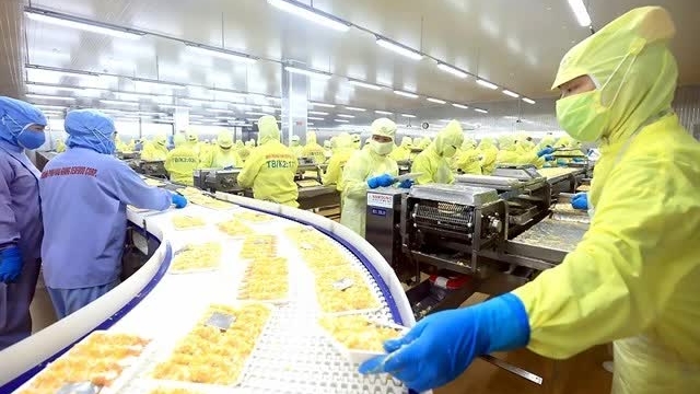 Shrimp exports grow in the first month this year