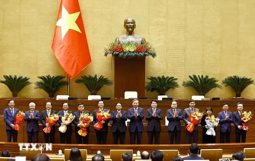 15th National Assembly voted to elect new NA Vice Chairmen, Deputy PMs at 9th extraordinary session