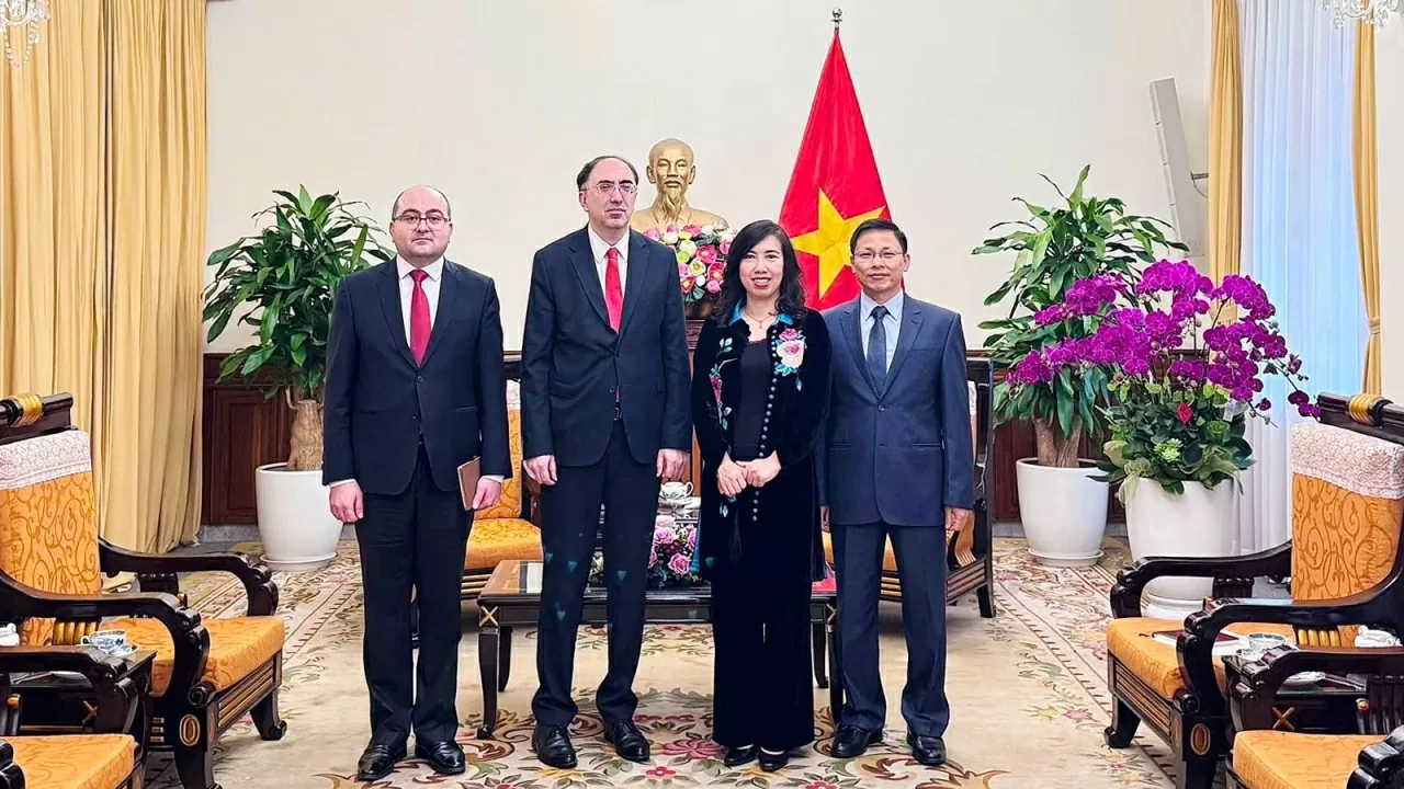 A significant step in strengthening the inter-parliamentary ties between Armenia and Vietnam: Armenia's Ambassdor