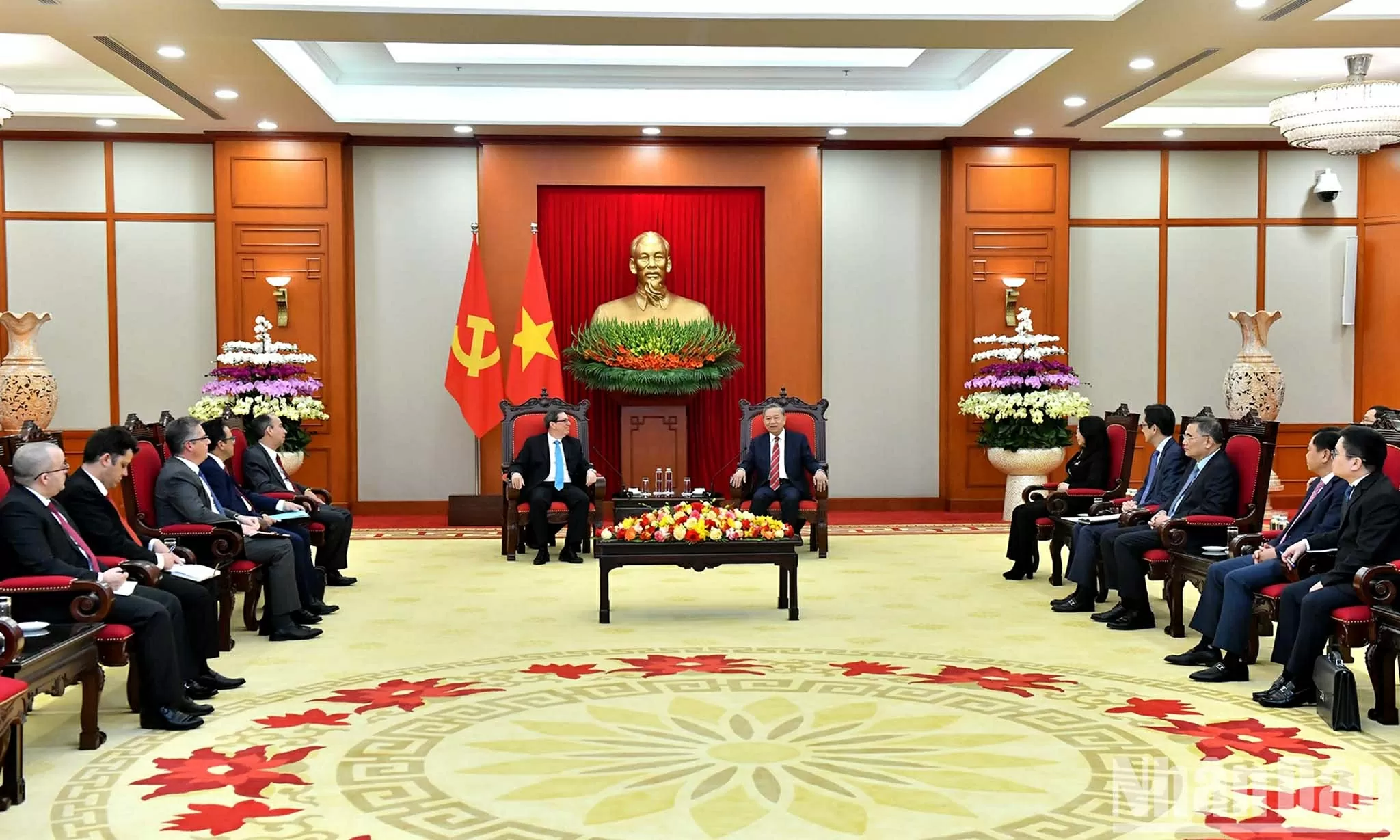 General Secretary To Lam hosts Cuban Foreign Minister Bruno Rodriguez Parrilla