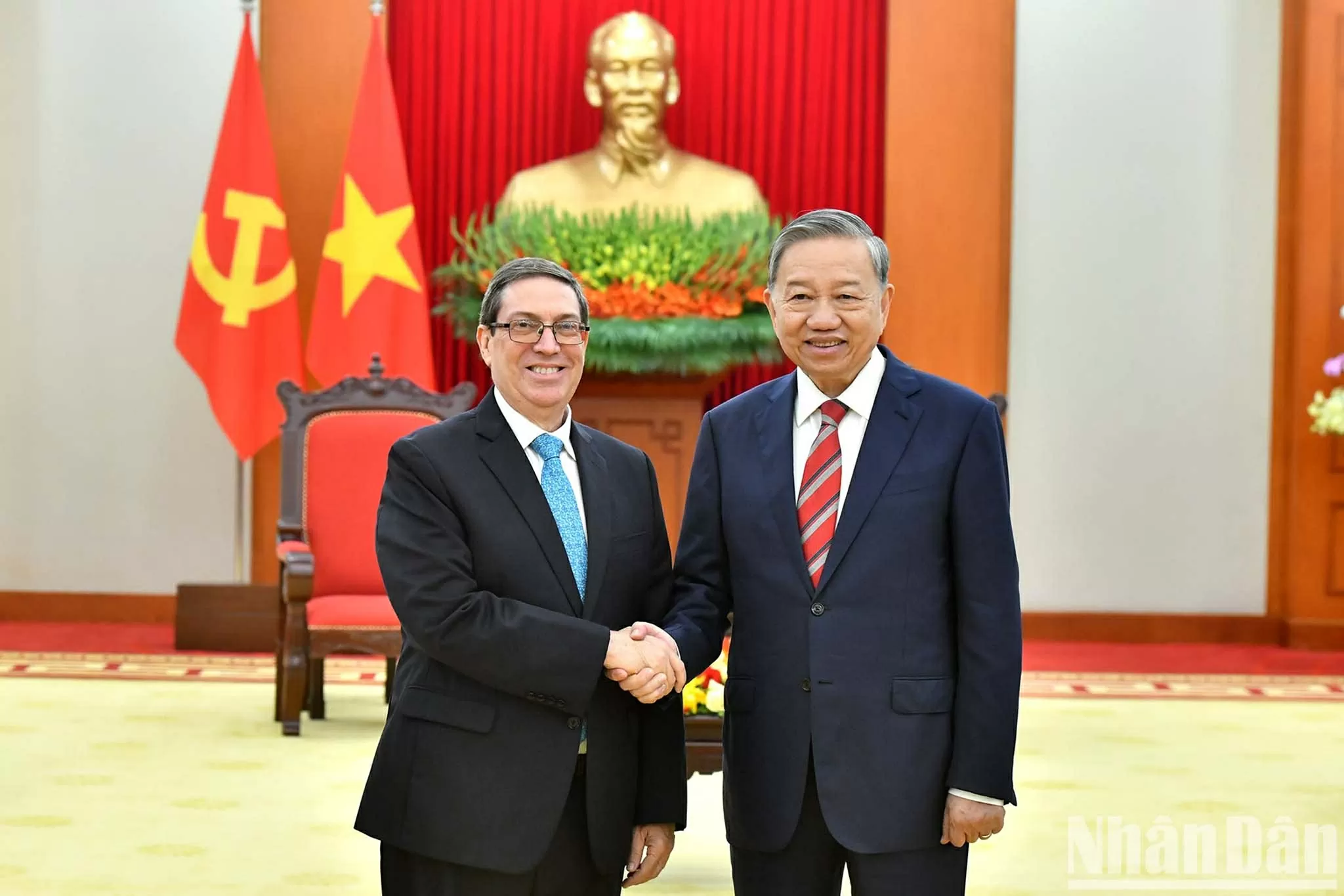 General Secretary To Lam hosts Cuban Foreign Minister Bruno Rodriguez Parrilla General Secretary To Lam hosts Cuban Foreign Minister Bruno Rodriguez Parrilla