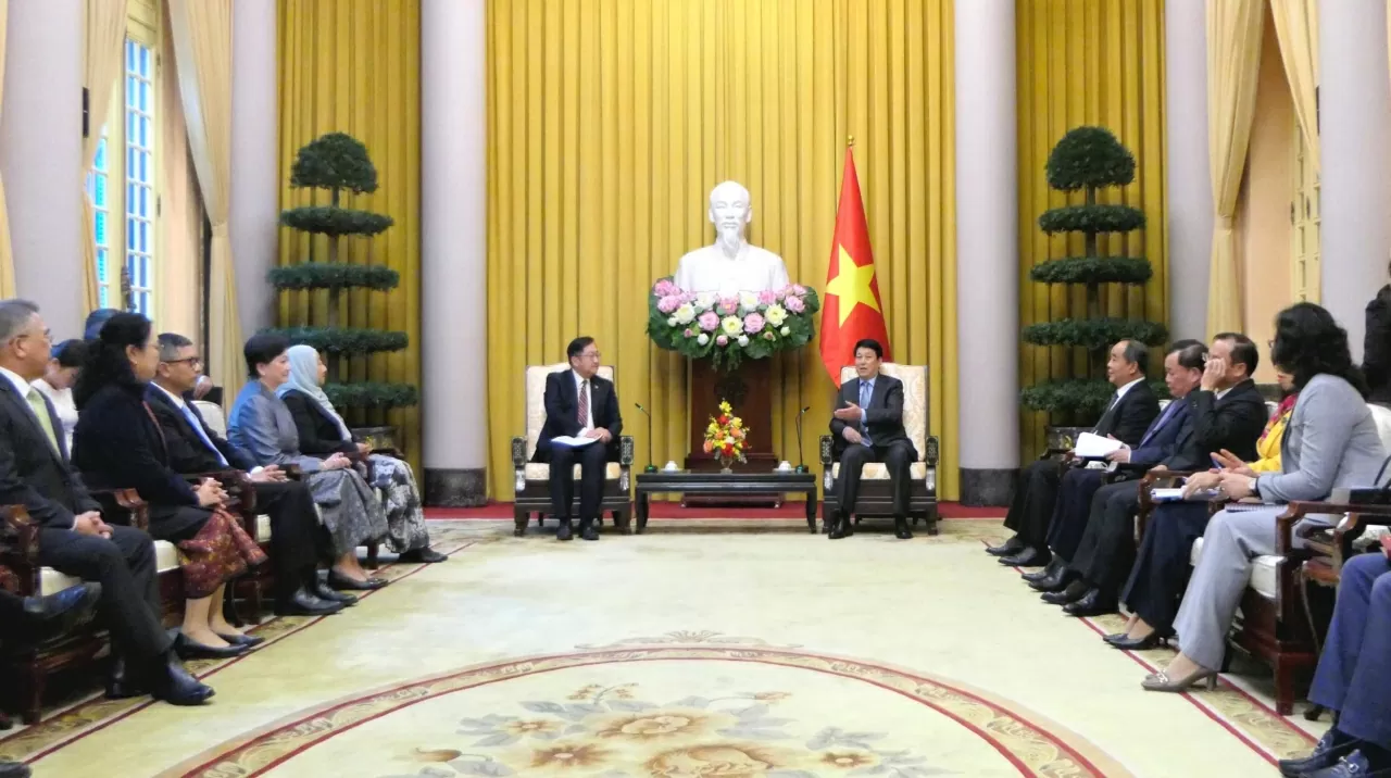 Vietnam considers ASEAN a strategic priority in foreign policy: President Luong Cuong Vietnam considers ASEAN a strategic priority in foreign policy: President Luong Cuong