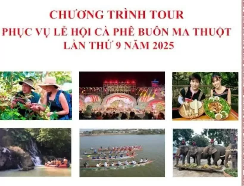 Dak Lak introduces tour packages for Buon Ma Thuat Coffee Festival Dak Lak introduces tour packages for Buon Ma Thuat Coffee Festival