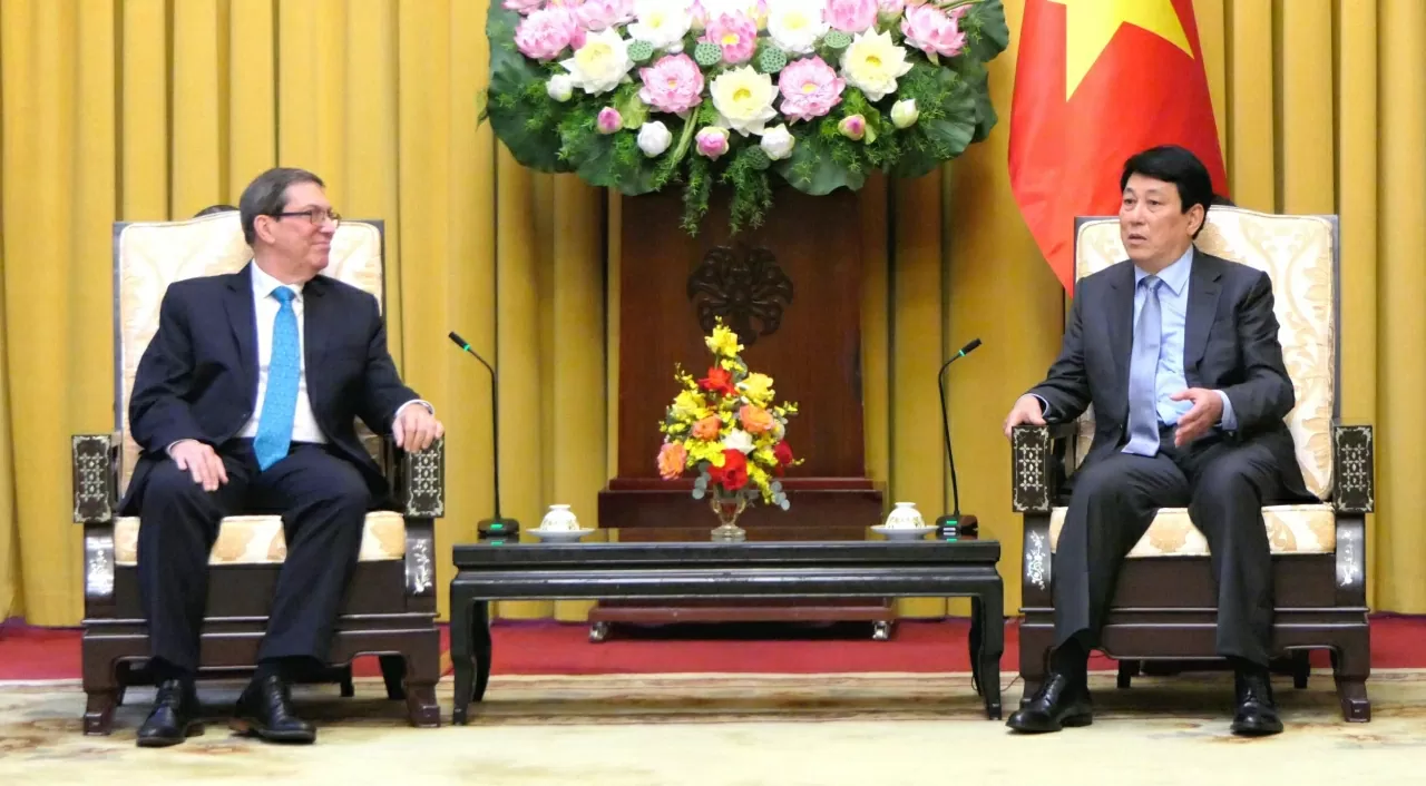 President Luong Cuong receives Cuban Foreign Minister Bruno