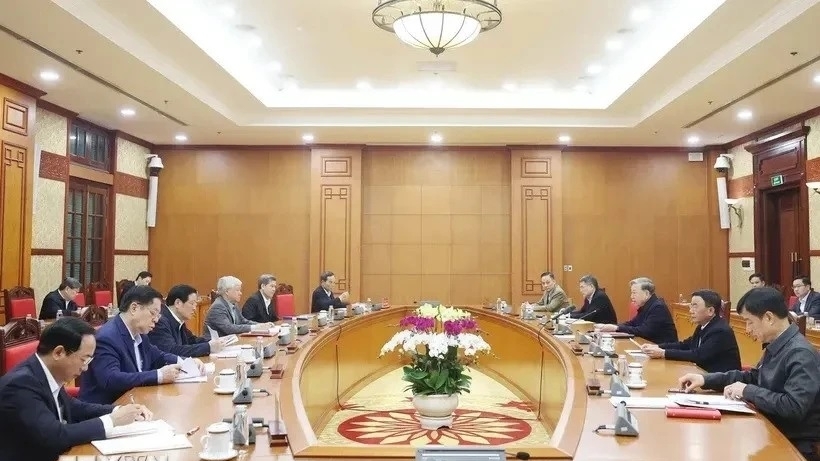 Issuance of Politburo, Secretariat’s conclusion on tasks for political system streamlining in 2025