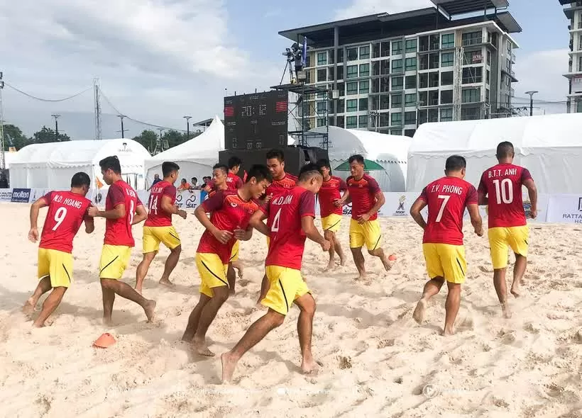 Beach soccer team gears up for Asian championship