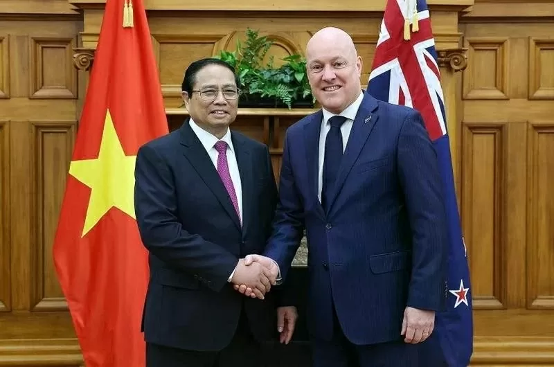 Prime Minister of New Zealand Christopher Luxon to visit Vietnam