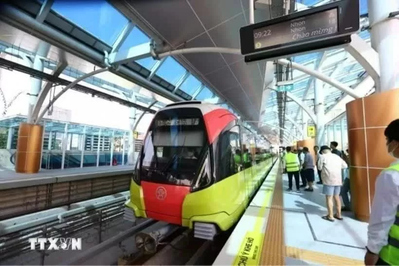 Hanoi aims to develop 10 urban rail lines by 2035: Official Hanoi aims to develop 10 urban rail lines by 2035: Official
