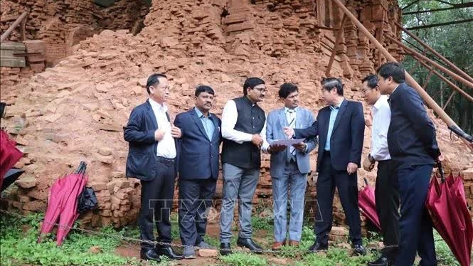 India helps restore My Son towers in Quang Nam province