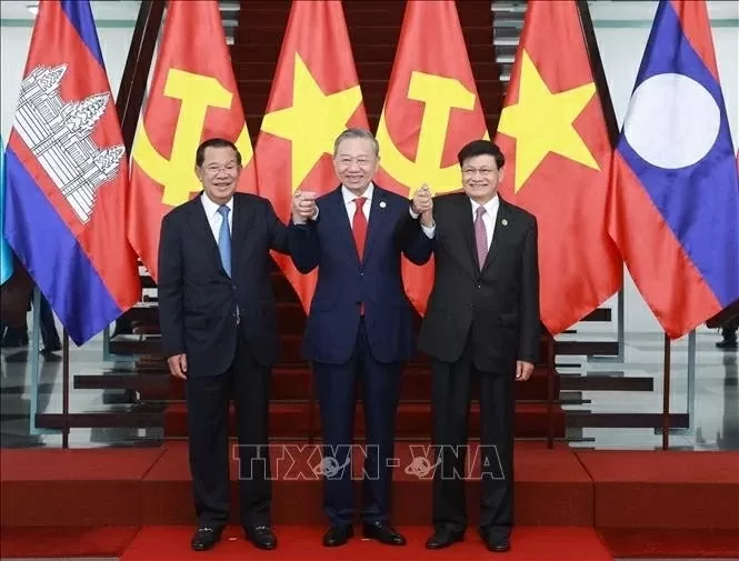 Vietnam, Laos, Cambodia fortify ties in new development phase
