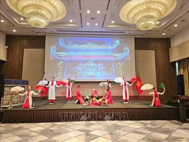 A music performance at the event. (Photo: VNA)