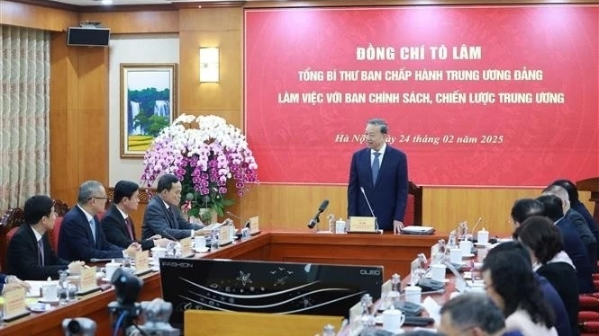 General Secretary To Lam stresses need for engaging all in socio-economic development