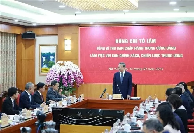 General Secretary To Lam stresses need for engaging all in socio-economic development