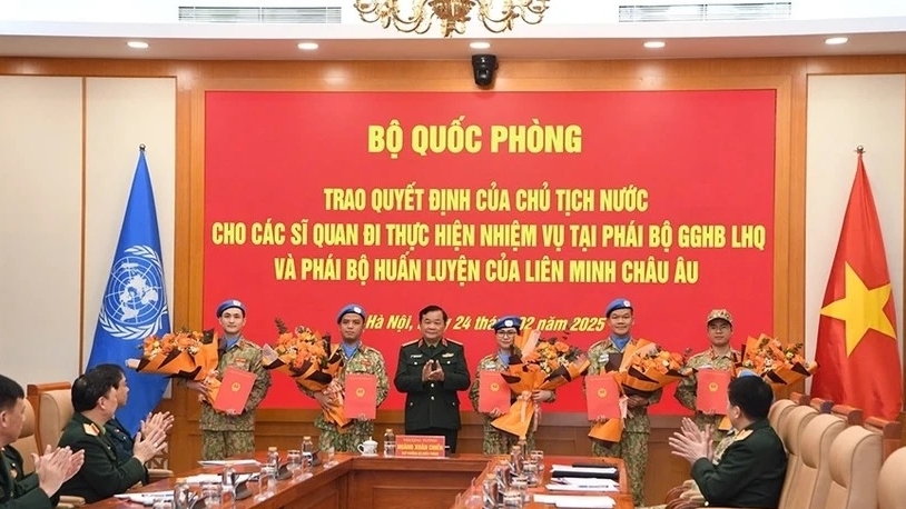 President’s decisions handed over to deployed peacekeeping officers