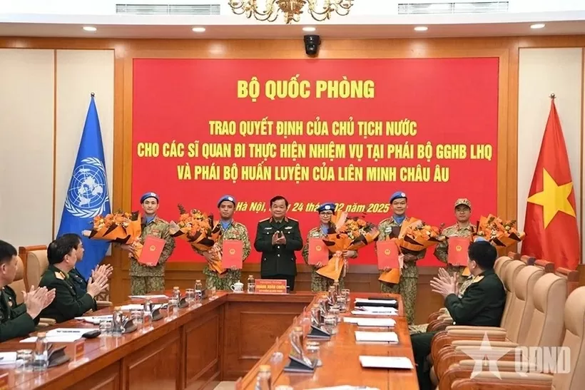 President’s decisions handed over to deployed peacekeeping officers President’s decisions handed over to deployed peacekeeping officers