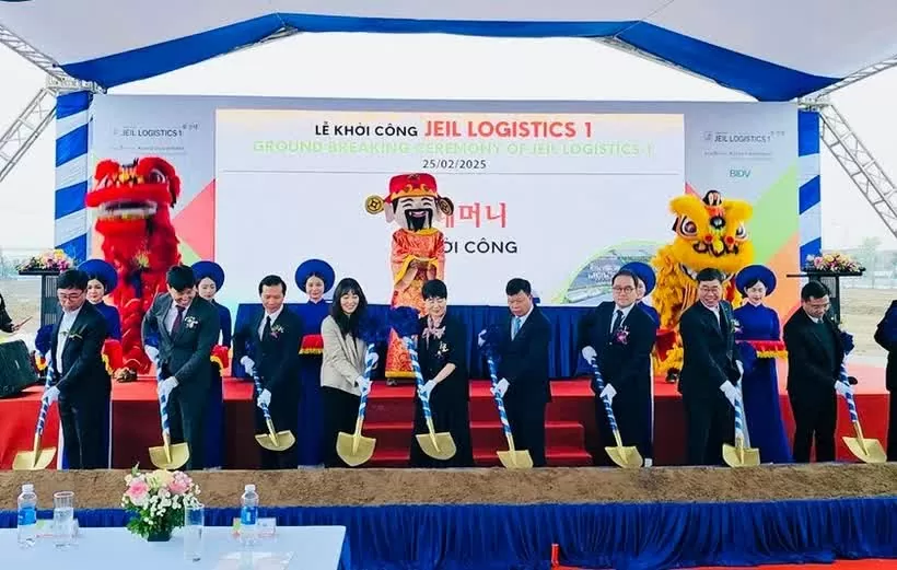 Korean logistics project gets underway in Hai Phong Korean logistics project gets underway in Hai Phong