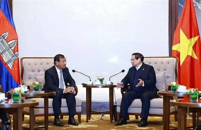 Government leader hosts Cambodian Deputy Prime Minister