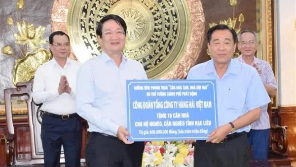 Bac Lieu gets funding to build 20 homes for needy households